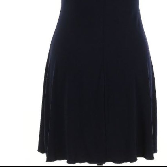 EnFocus Studio Cocktail Dress, Sleeveless, ALine, Navy, Size 16 - Picture 4 of 5